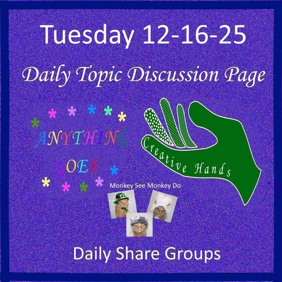 Tuesday 12-16-25 Share Groups - Part Two - Daily Topic Discussion - Picture 1 of 6